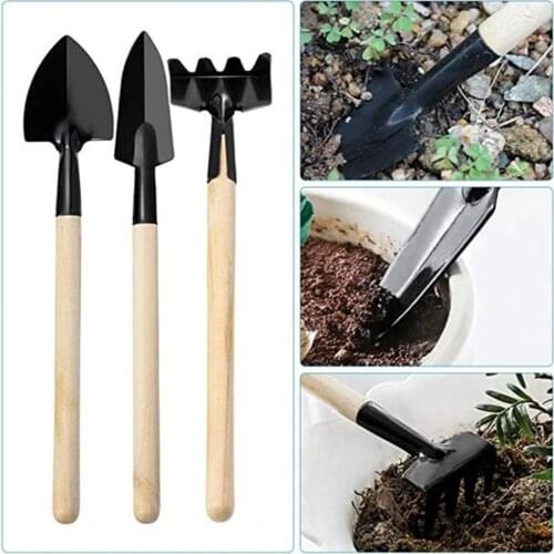 1 Set Gardening Hand Tool Reusable Rustproof Non-slip Gardening Bonsai Tools Kits for Home