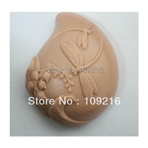 1pcs Dragonfly (ZX1551)Handmade Soap Mold Crafts DIY Mold