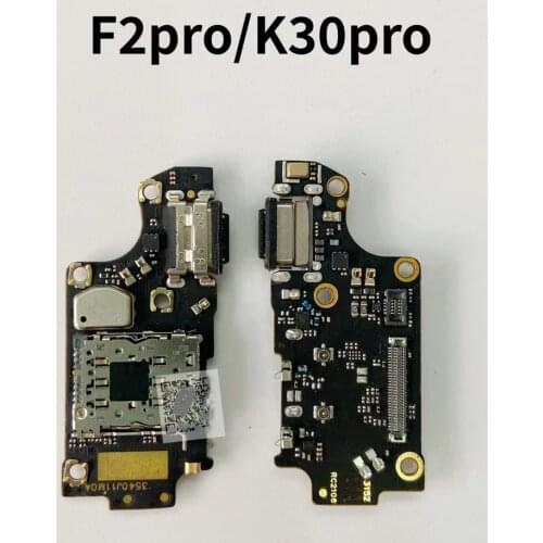 10pcs/lot For Xiaomi Redmi K30 Pro USB Charger Charging Port Dock Connector Flex Cables For Xiaomi Poco F2 Pro USB Charing Port