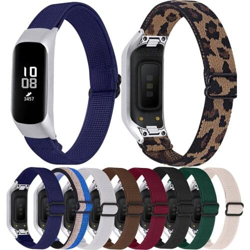 Elastic Elastic Strap For Samsung Galaxy Watch Fit e R375 Fabric Bracelet Band Correa For Samsung Galaxy Watch Fit-e R375 Wrist