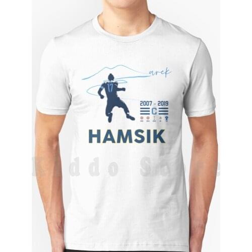 Marek Hamsik T Shirt Cotton Men DIY Print Cool Tee Napoli Calcio Soccer Football Hamsik Marek Hamsik Mh17 Italia Italy Naples
