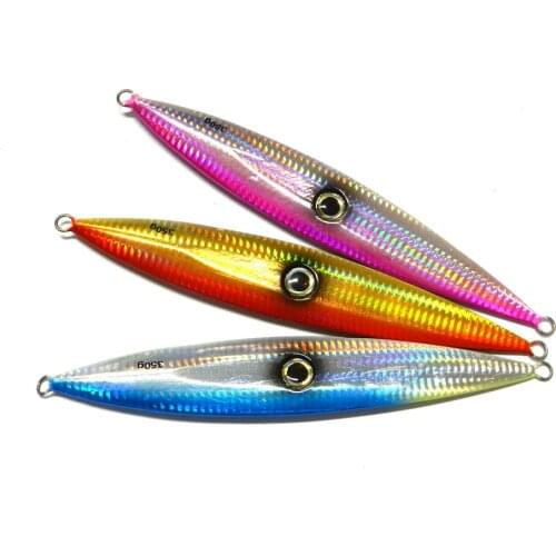 HENGJIA 3pcs lead body fishing lure metal bait best sinking bait 21.5CM 350G no hooks lead metal pesca fishing tackles