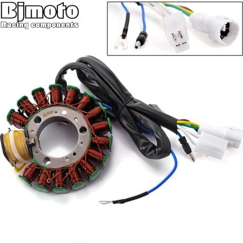 BJMOTO Motorcycle Generator Stator Coil Comp For Yamaha TTR225 TT-R225 1999-2004 XT225 Serow 225 2001-2007 ST225 Bronco 225 1997