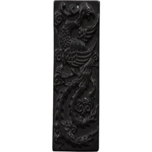 Chinese archaize Hongshan Culture meteorite iron rosefinch Bi collection guard beast Phoenix