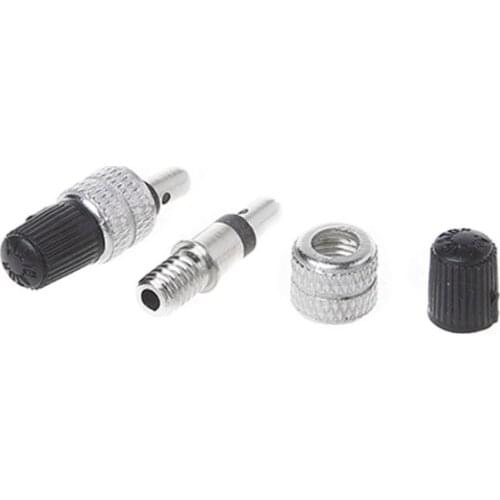 2 Sets Bicycle Valve German Alloy MTB Road Bike Parts Cycling Replacement Repair Tools Accessories