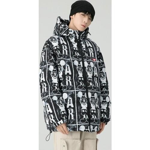 Li Fen Wen Na Men's Parkas With A Hood