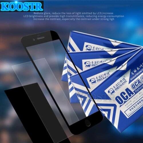 MECHANIC 50pcs/1box LCD Screen Remove OCA Rework Glue Tape for IPHONE Android Mobile smart Phone