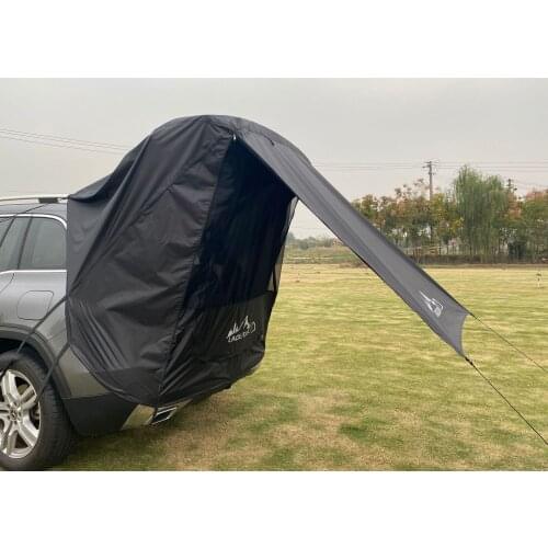 Outdoor Camping Car Trunk Tent Sunshade Rainproof Rear Tent Simple Motorhome For Self-driving Tour Barbecue Camping Hiking Tent