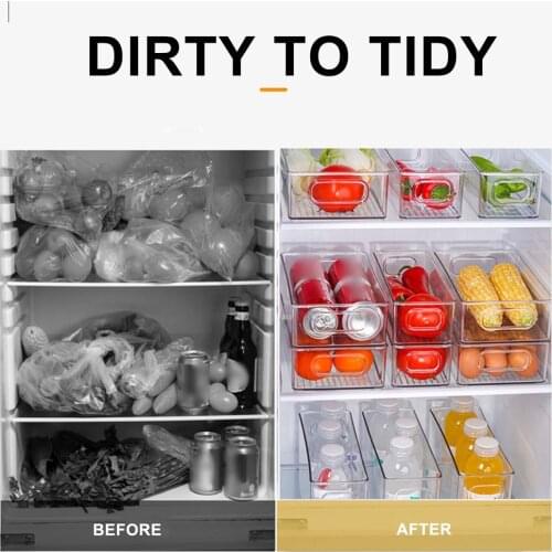 Household items Kitchen Refrigerator Portable Storage Durable Box Bathroom Skin Care Products Facial Mask Organizing Case