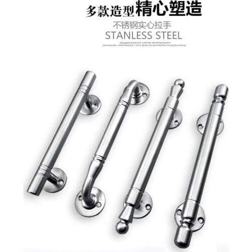 Solid Stainless Steel, Euro Style T-Bar Handle Pull, Brushed Stainless Steel Finish for Kitchen/Bathroom/Cabinet/Dresser Handles