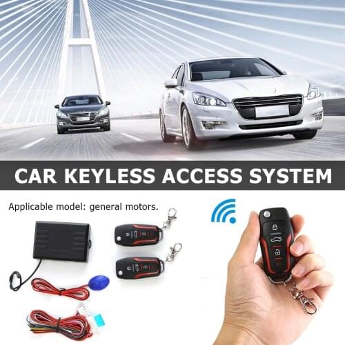 Durable Control Box Multi-function CK009 Car Remote Central Locking Kit Door Lock Auto Keyless Entry Alarm System