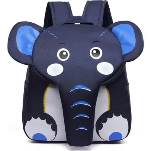 Cartoon cute animal bag kids boys elephant backpack children schoolbags for girls kindergarten bag toddler backpack softback
