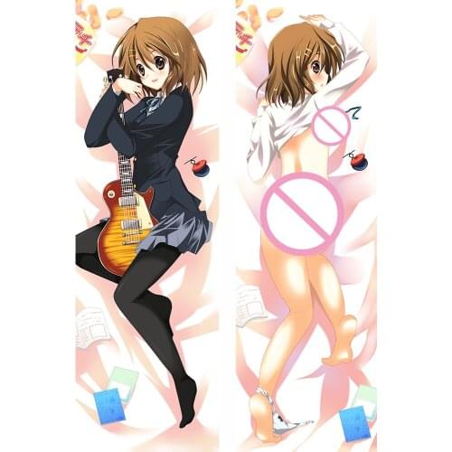 September update Anime K-ON! Manabe Nodoka & Hirasawa Yui & Kotobuki Tsumugi Dakimakura pillow case hugging Body pillowcase