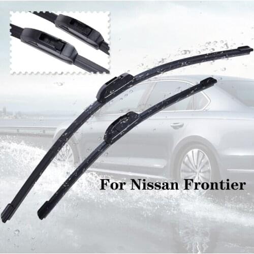 Wiper blades For NissanFrontier from 1998 1999 2000 2001 2002 2003 2004 2005 2006 2007 2008 2009 to 2016 Clean car windshield