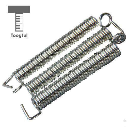 Tooyful Wholesale 3Pcs Guitar Steel Electric Tremolo Bridge Tension Springs for Professional Strat Musical Replacement Accessory