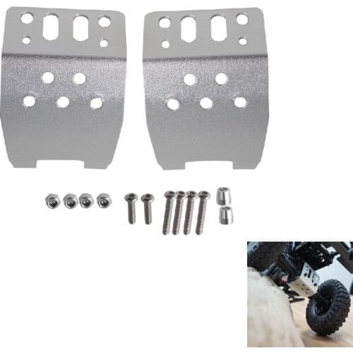 2-Pack metal axle protection plate Differential protection plate for Axial SCX10 1/10 RC Crawler Car Universal 90022 90027 90028
