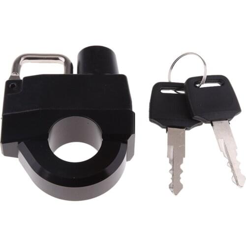 25mm Handlebar Helmet Lock For YAMAHA Star Bolt XVS 1300 2014-2017