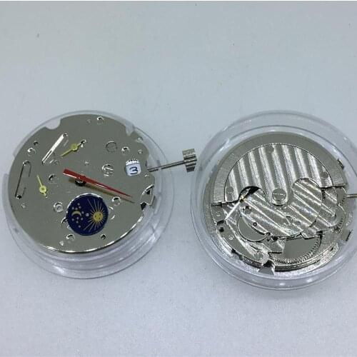 Watch movement accessories T16 movement 6 pin three point calendar phase movement 6 9 12 small seconds position ST16 movement