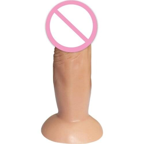 Small size anal plug dildos soft silicone dildo no vibrator g spot with Sucker suction cup pyrex dildos strap on dildo for women