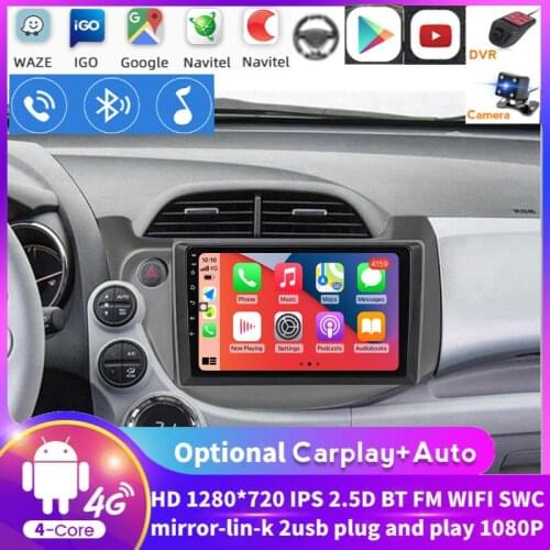 Android System Car Radio For HONDA FIT JAZZ 2007-2016 Multimedia Player Auto GPS Navigation Support Floating Window /AM Radio