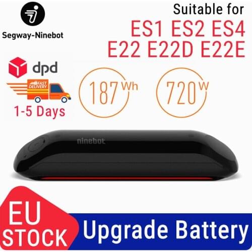 EU Stock Original Upgrade Battery for Ninebot Smart KickScooter ES1 ES2 ES4 E22 E22D E22E e scooter hoverboard External Battery