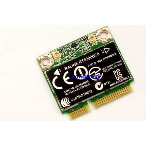 Wireless card WiFi Bluetooth3.0 For Ralink RT5390BC8 half Mini PCI-E 802.11b/g/n For Hp DM1 DV4 DV7 G4 G6 G7 SPS:630705-001