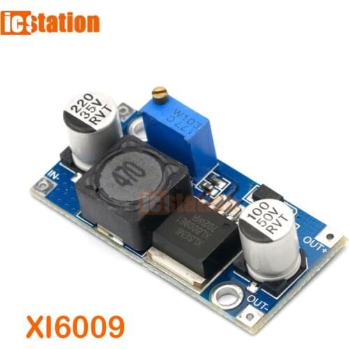 DC-DC XL6009 Digital Boost Step Up Power Supply Module Adjustable 4.5-32V to 5-52V Step-up Voltage Regulator With LED Voltmeter