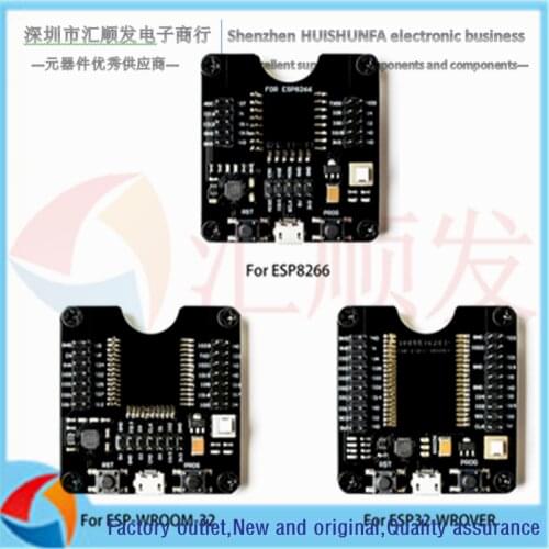 ESP32WROVER/ESP8266/ esp-wroom-32 board, small batch burning fixture test board