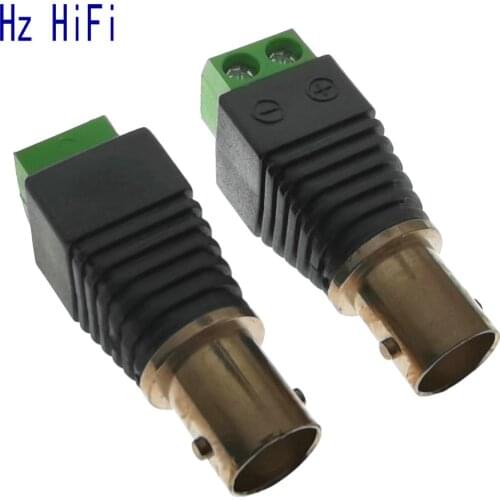 5PCS BNC Female to screw terminal Connectors for AHD Camera CVI Camera TVI Camera CCTV Camera Coaxial/Cat5/Cat6 Cables
