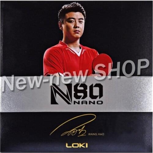 LOKI N80 High-density Yellow Sponge Table Tennis Rubber Pips In High Sticky Strong Spin Ping Pong Rubber for Loop and Control