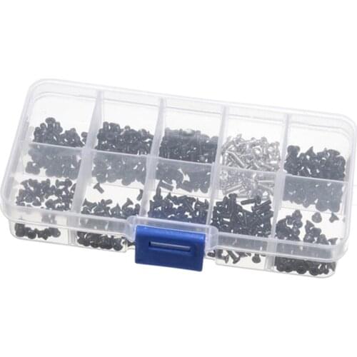 MagiDeal 500pcs Computer DIY Screws Set M2 M3 Assortment Kits For Motherboard