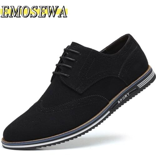 Men Shoes Comfortable Mens Casual Shoes Sneakers Fashion Low Lace-up Suede Shoes Male Flats Zapatillas Hombre Plus Size 38-48