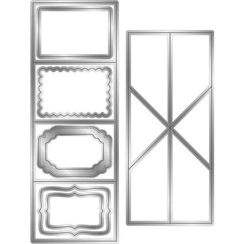 New 2021 Twist Up Card Metal Cutting Dies Scrapbooking Stencil Cut Die For DIY Twist Up Card Crafts Handmade Cutting Dies