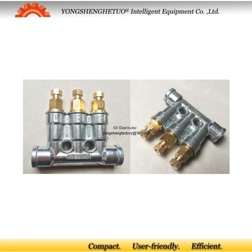 Haitian dedicated OIL distributor Pressurized detective volumetric separator valve lubrication divider manifold 3 outlet T8617