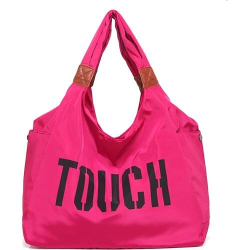 2021 Womens Bag New Large Capacity Waterproof Nylon Bag Korean Style Simple Fashion Portable Single-Shoulder Mommy Bag Big Bag