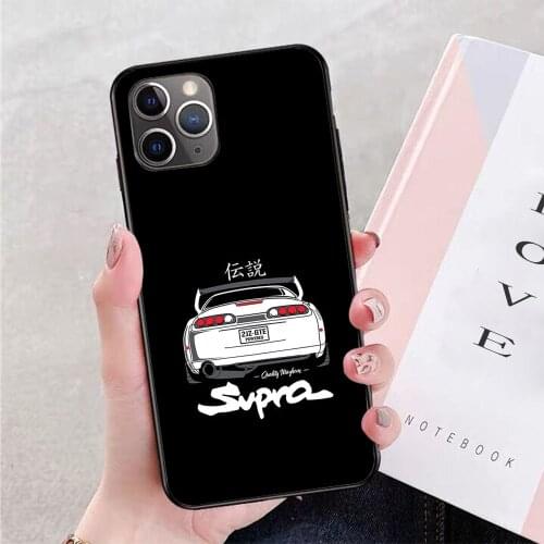 Supra 2JZ Phone Case For iPhone 11 Pro X XR XS Max 6 7 8 plus Samsung S8 S9 S10 S20 A10 A50