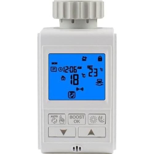 ZigBee 3.0 Smart Gas Water Valve Controller SmartThings App Remote Control Echo Plus Voice Control,Work with Alexa Google Home