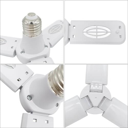 30W E27/E26 LED Garage Light Deformable Industrial Lighting 6000LM High Bay Light Garage Lamp For Workshop Garage