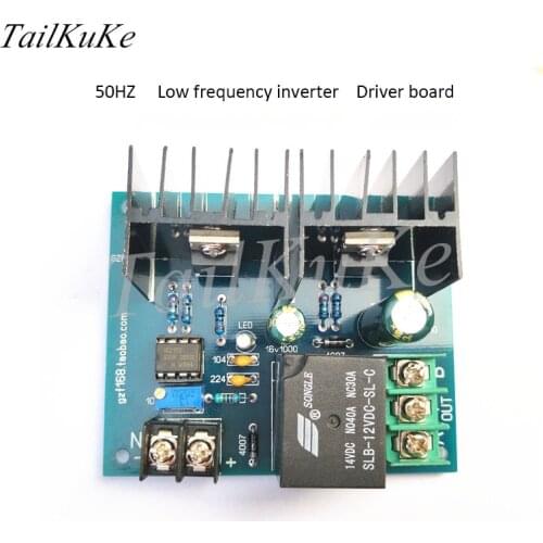 50HZ Low Frequency Inverter, Power Transformer Driver Circuit Board DC 12V to AC 220V Inverter Module