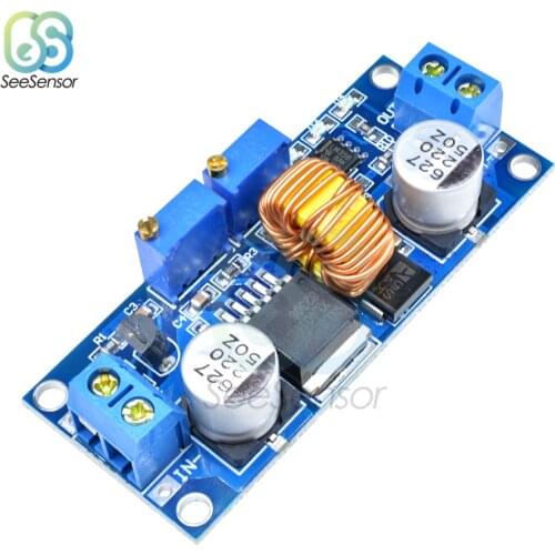 5A XL4015 DC-DC Buck Converter Adjustable Step Down Power Supply Module Buck Board LED Lithium Charger Constant Current Voltage