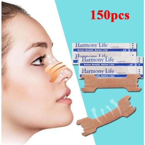 69*19mm) Easy Sleeping Anti-snoring Nasal Strips Stop Snoring Easier Better Breath Snore Stopper Strips Nose Patch