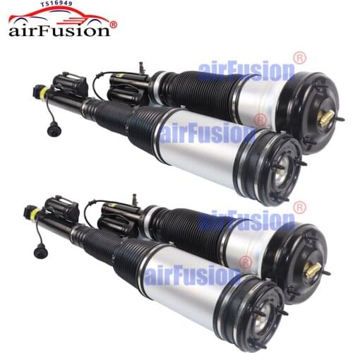 AirFusion 4PCS Front Air Shock Rear Air Suspension Shock Absorber Fit Mercedes Benz w220 S-Class 2203202438 2203205013