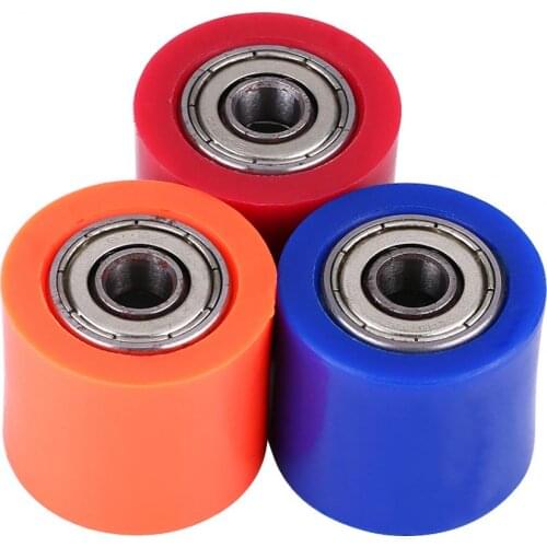 Chain Guide Sprocket Car-Styling 8mm Universal Chain Roller Tensioner Pulley Wheel Guide for Motorcycle Dirt Bike Enduro