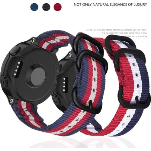For Garmin Forerunner 220 230 235 630 620 735 Smart Watch Nylon Sports Band Strap Wrist Band Watch Band for Forerunner 735XT 235
