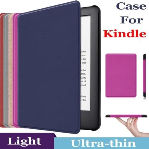 Flip Cover for Kindle Case Voyage Oasis 23 Paperwhite4 3 2 1 Protective Cover E-book 10th Generation Auto Wake Sleep Shell