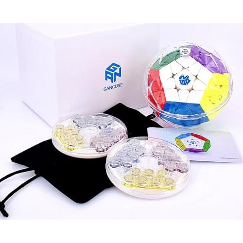 GAN Magnetic Megaminxeds 3x3x3 magic cube GAN Magnet 3x3 speed cube gans 3x3x3 cube 12 sided puzzle cubo magico Megaminx eds
