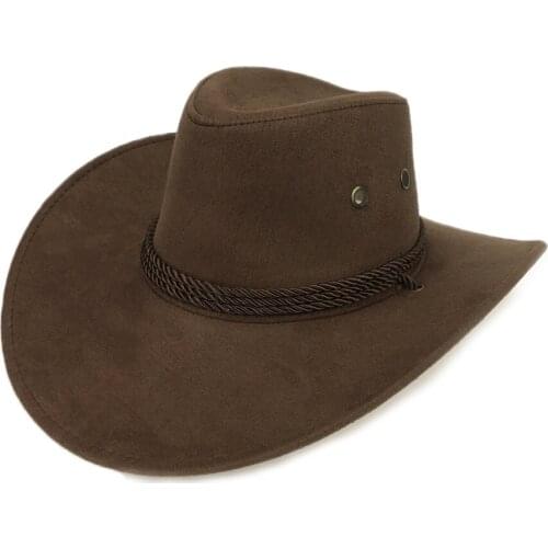 Cool Western Cowboy Hats Men Sun Visor Cap Women Travel Performance Western Hats Chapeu Cowboy 9 colors