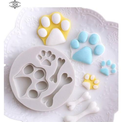 KLM Mini Dogstooth Bone Cake Chocolate Candy Biscuit Tool