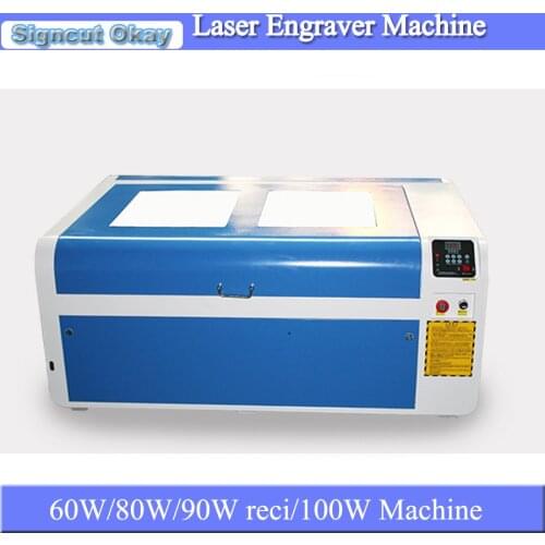 Hot sell CNC CO2 laser wooden engraving machine laser engraver cutting machine 6090 9060 support coreldraw software