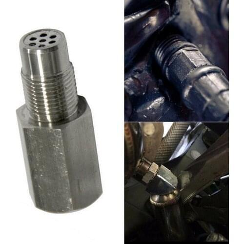 M18x1.5 Oxygen Sensor Adapter For Car Check Engine Light Micro Catalytic Converter CEL Eliminator Adapter SS304 Car Accessories